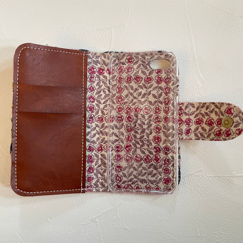 5/2*2 秋桜子 長財布 手帳型スマホケース ミナペルホネン Yahoo