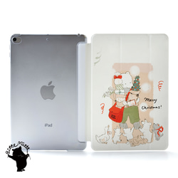 クリスマスのiPad ケース iPadケース アイパッド カバー iPad Pro 12.9,11,10.5 名入れ 1枚目の画像