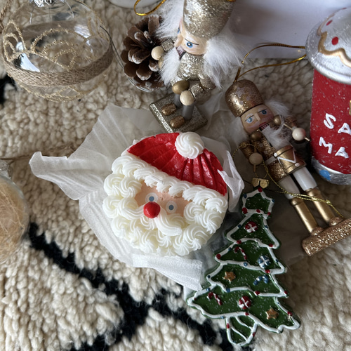 コスタボダ ガラス製サンタクロース オーナメント コスタボダ ガラス製