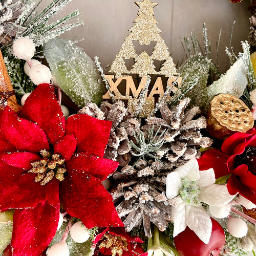 ✤ ✤ 大きめ♬  夏の造花リース  36cm  ✤ ✤ ✤ ✤ 大きめ♬ 夏の造花リース 36cm ✤ ✤