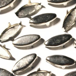 スタッズ ハンドメイド 縫い付け型9.5ミリ（1） 銀 280個 送料