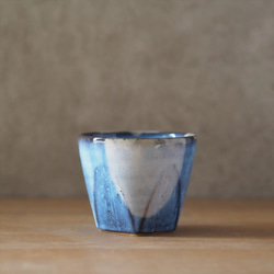 ロックカップ　青萩釉　（萩焼） 1枚目の画像