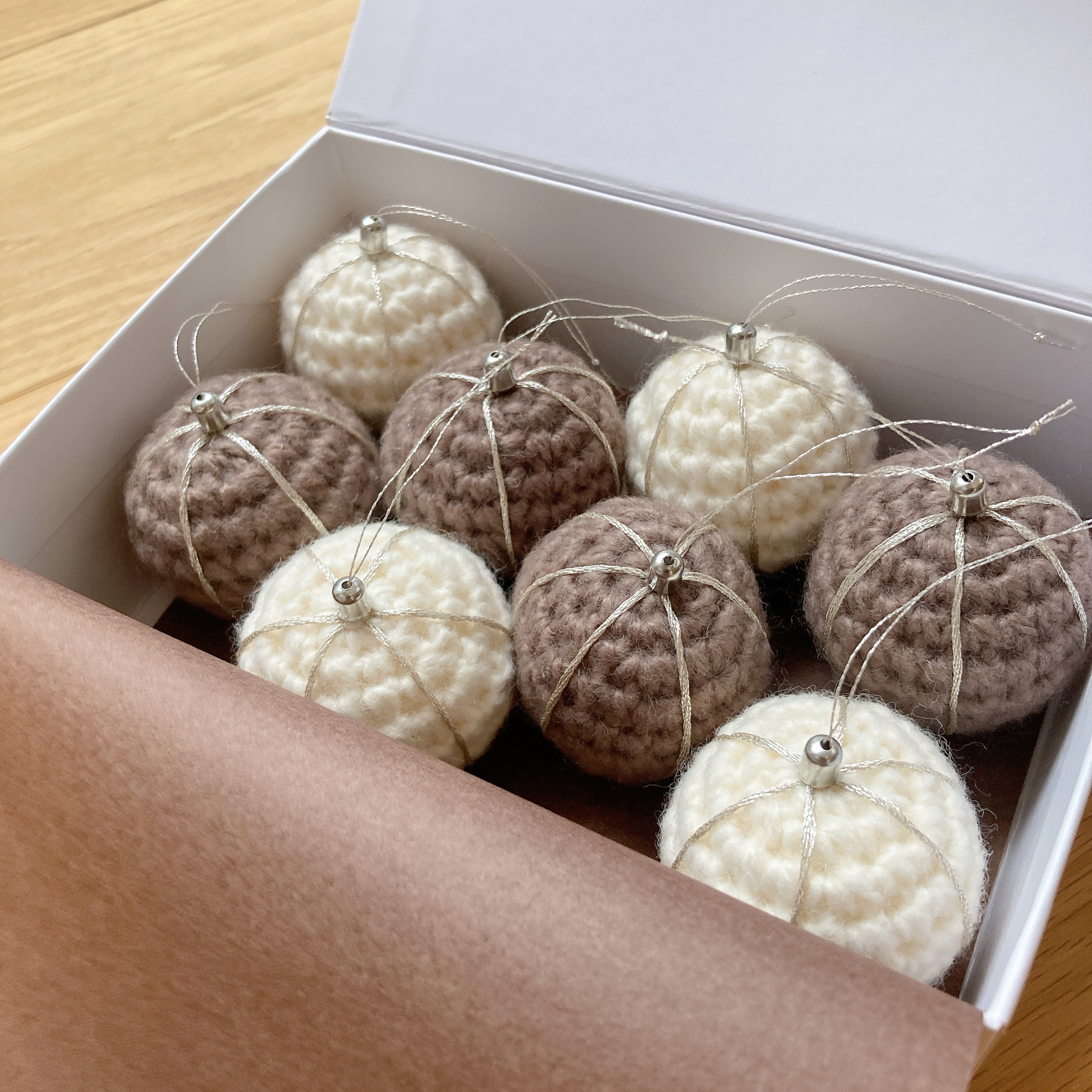 クリスマスニットオーナメントアソート