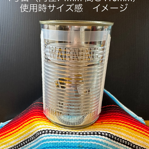 No.248 送料込 ステンシルシート リメイク缶 リメ缶 トマト缶 4