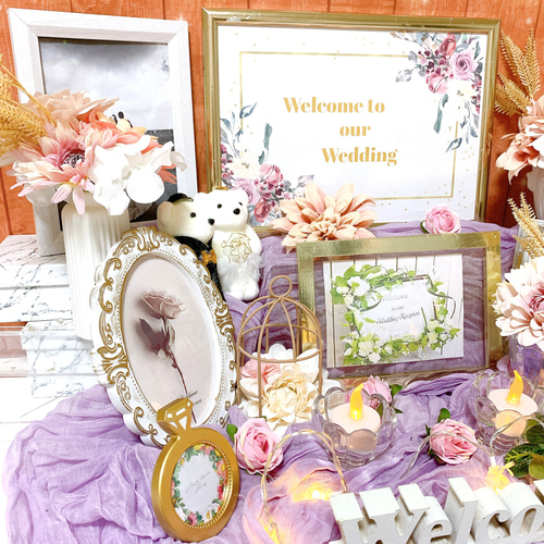 No.1003ウェルカムスペース 受注 結婚式 まとめ売り ウェルカム