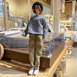 オーバーサイズTシャツ】22㎝ドール オビツ22 ピュアニーモ2S ドール服