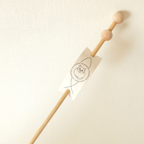 newカラー登場! 猫じゃらし用小魚(単品) コットン製 猫用おもちゃ