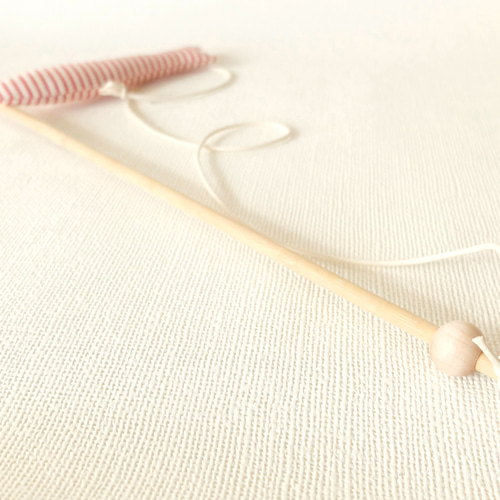 newカラー登場! 猫じゃらし用小魚(単品) コットン製 猫用おもちゃ