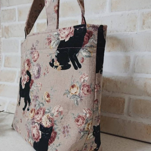 しろにゃ様オーダーページ♡夜まで待てない♡猫柄♡トートバッグ♡ブックカバー Amazon | [Taka Shirt] 猫トートバッグ 黒猫グッズ 猫柄 大きめ