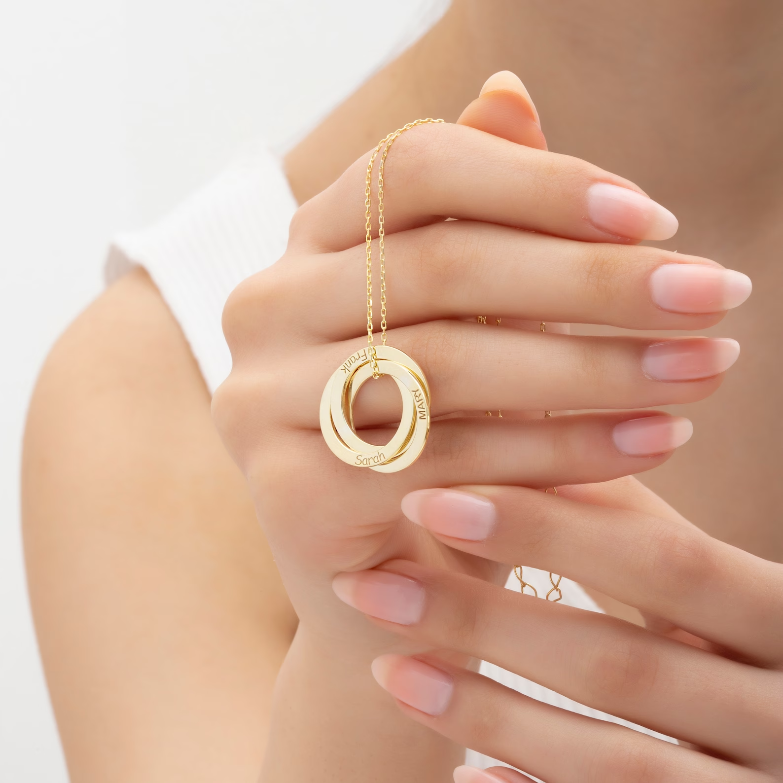 オーダーメイド 家族名入れネックレス 名前ネックレス  ネームネックレス カスタムネックレス 文字入れ 誕生日記念日