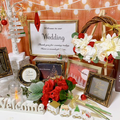 1名様限定 No.1058 クリスマスウェルカムスペース 結婚式 まとめ