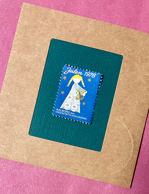 x‘mas sealのartmuseum　Denmark　stamp 4枚目の画像