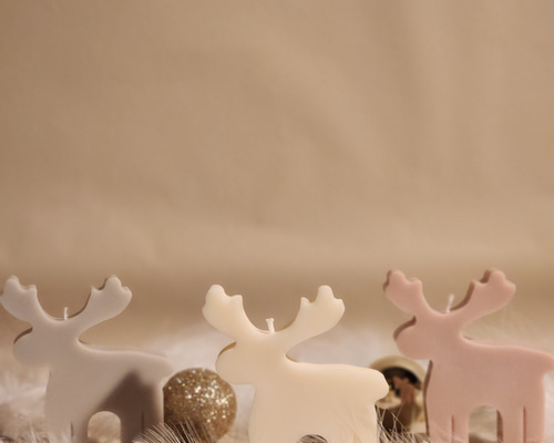 トナカイキャンドルスタンド 2ヶセット ヘラジカ クリスマス トナカイキャンドルスタンド 2ヶセット ヘラジカ クリスマス トナカイ