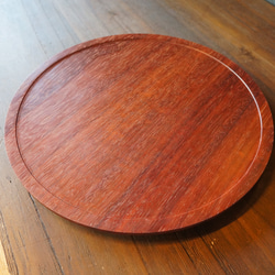 【木　皿　木製　食器　カレー皿】＃172　パドウク 1枚目の画像