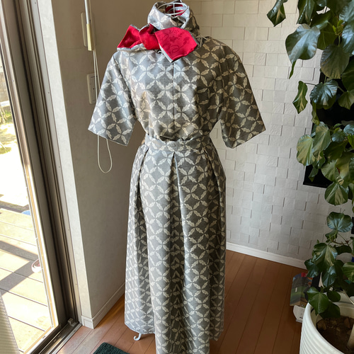 十日市紬のセットアップ セットアップ okappa 通販｜Creema(クリーマ 