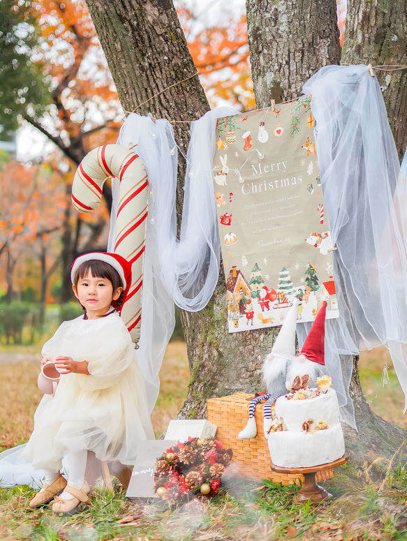 クリスマス　タピストリー　織物　北欧 再入荷 〗cotton & linen クリスマス タペストリー 北欧 45 × 70 cm