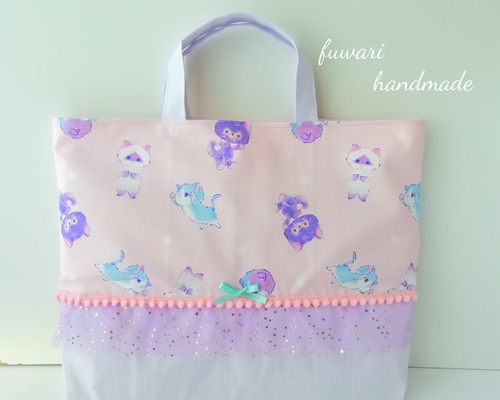 ぱそ夢☆Word絵ぱそ夢工房様 リバティ 通勤バッグ ハンドメイド