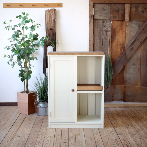 アンティーク 本棚 扉付 パイン材 【公式通販】