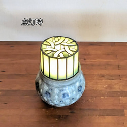 熊本県伝統工芸コラボ作品　「花灯り」LEDセンサーライト置き型 13枚目の画像