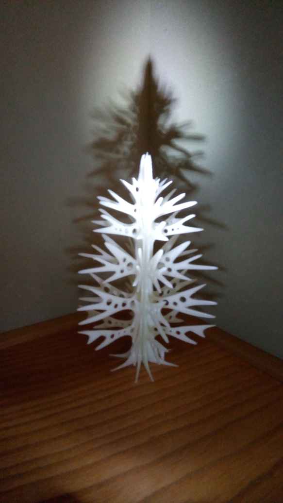 クリスマスツリー　夜光（蓄光） 6枚目の画像