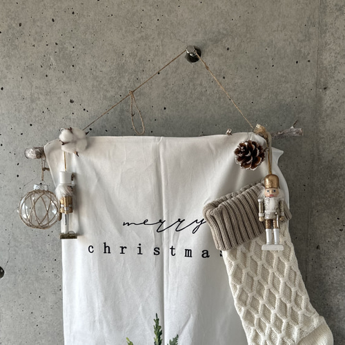 アドベントカレンダーに♪】流木（紐付き） ┃ 50cm ┃ タペストリー