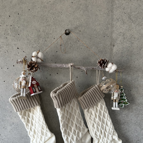 アドベントカレンダーに♪】流木（紐付き） ┃ 50cm ┃ タペストリー