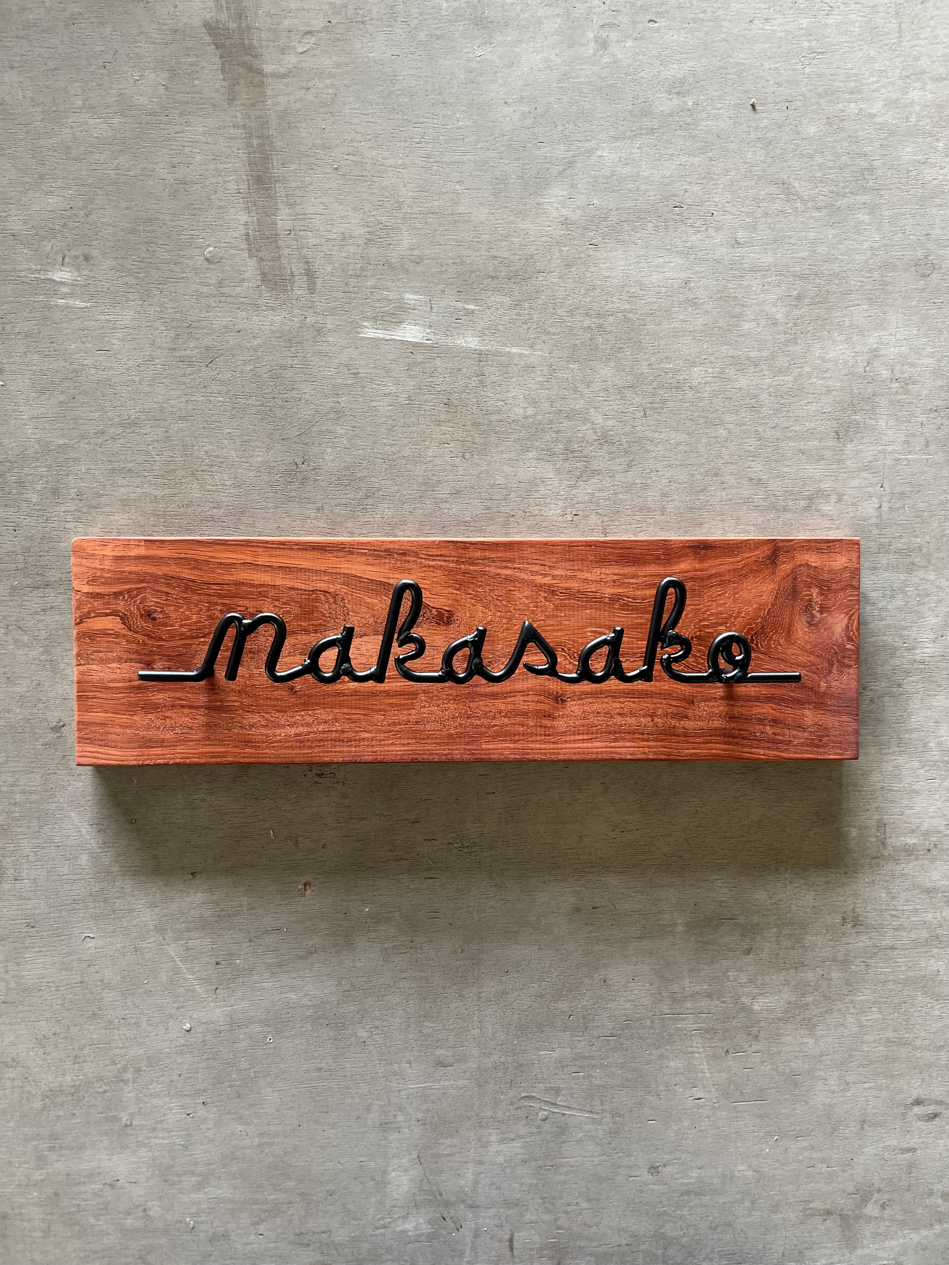 オーダー表札　看板　金額は先にお問い合わせ下さい