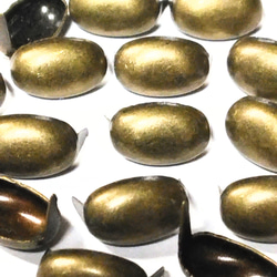 スタッズ ハンドメイド 縫い付け型9.5ミリ（1） 銀 280個 送料