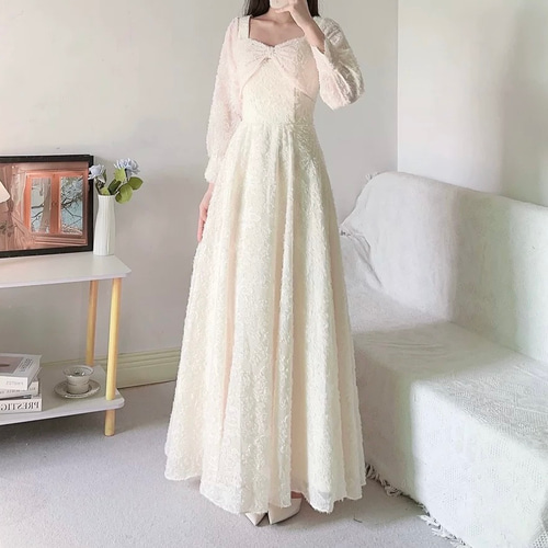 トップス 薄シャンパンの色 ソフトチュール オフショルダー デザイン感  