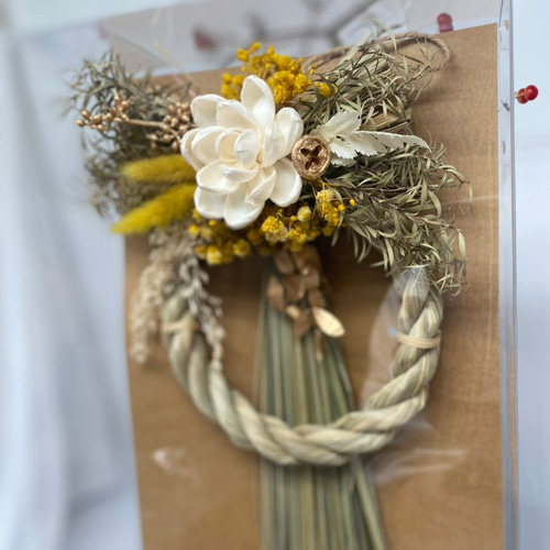 早割り！しめ縄リース 2025年正月用しめ縄 【3500→2980】正月飾り