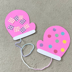 ふくわらい 製作 保育製作 お正月 製作キット 装飾 型紙 保育製作