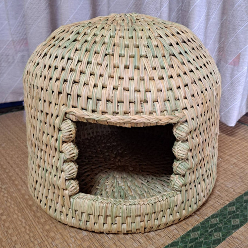 猫の家 藁の家