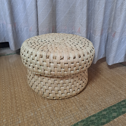 藁いずみ(稲わら製品)、飯櫃入れ a.サイズ、①タイプ 作品no.97 その他