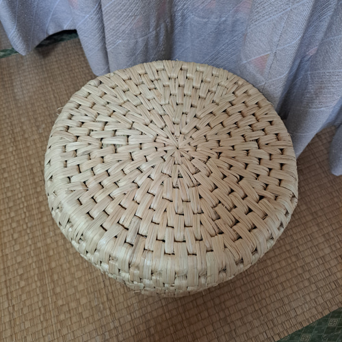 ken1982501　藁いずみ(稲わら製品)、aサイズで作製 藁いずみ(稲わら製品)、飯櫃入れ a.サイズ、①タイプ 作品no.97 その他