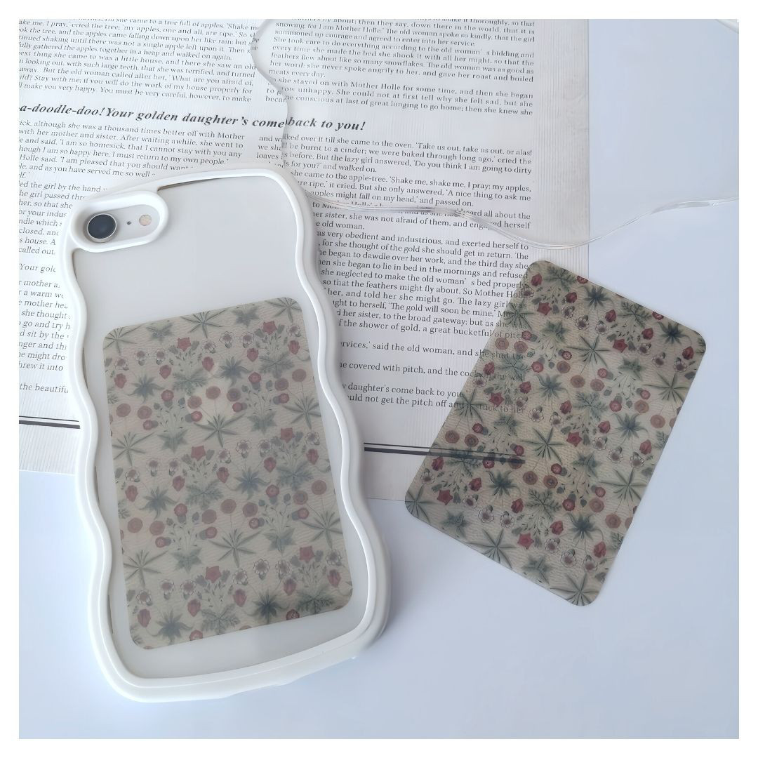 【ご参考:1枚掲載中】掲載生地で作製可。ウィリアムモリス ホリデイ スマホケース ご参考:1枚掲載中】掲載生地で作製可。ウィリアムモリス ホリデイ