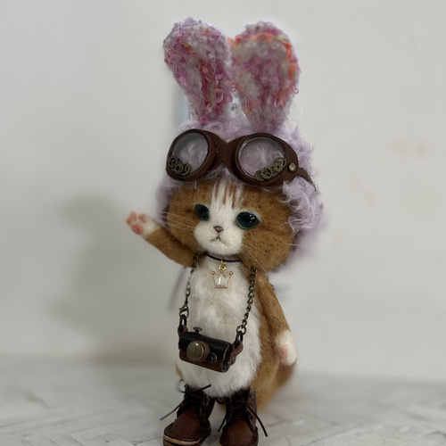 猫のぬいぐるみ 帽子と眼鏡付き 猫のぬいぐるみ 帽子と眼鏡付き Amazon.co.jp: くろねこのじと目