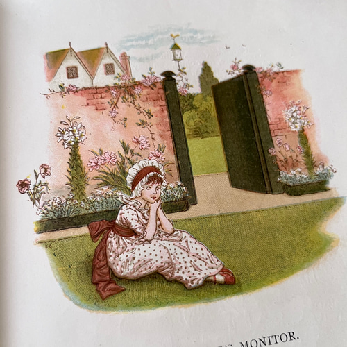 絵本　ケイト グリーナウェイ　アン LITTLE ANN LITTLE ANN AND OTHER POEMS（1890年頃）」Kate Greena