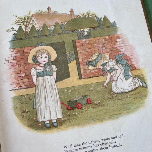 絵本　ケイト グリーナウェイ　アン LITTLE ANN 絵本 ケイト グリーナウェイ アン LITTLE ANN 英国で出会った♪1912年