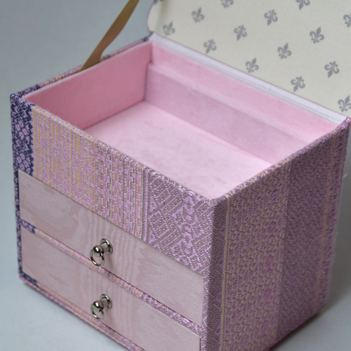 専用、アンティークカルトナージュBOX カルトナージュ BOX カルトナージュお道具箱 - メルカリ