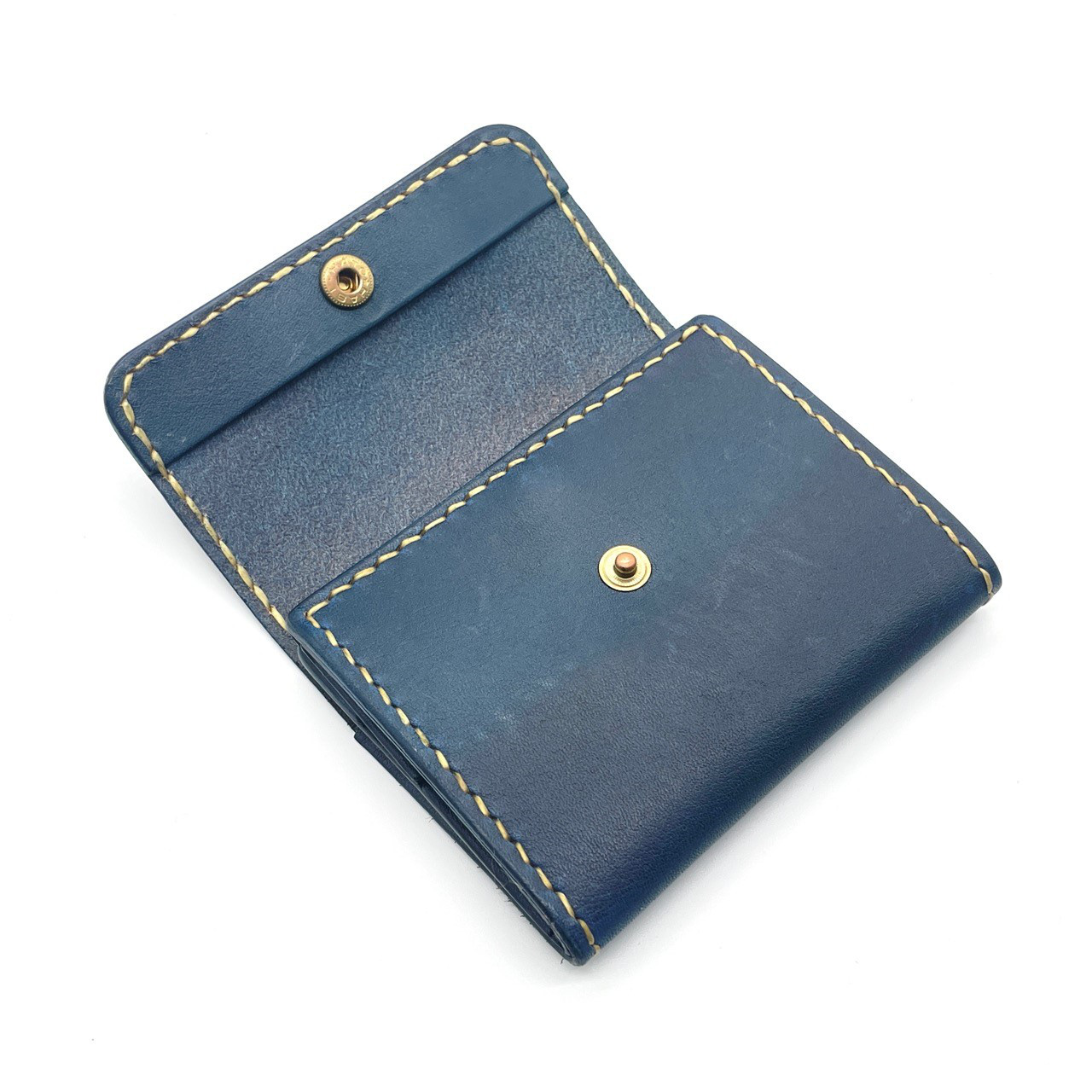 【現物販売・サンプルセール】ミニマル過ぎないシンプルな小さい革製お財布 栃木レザー