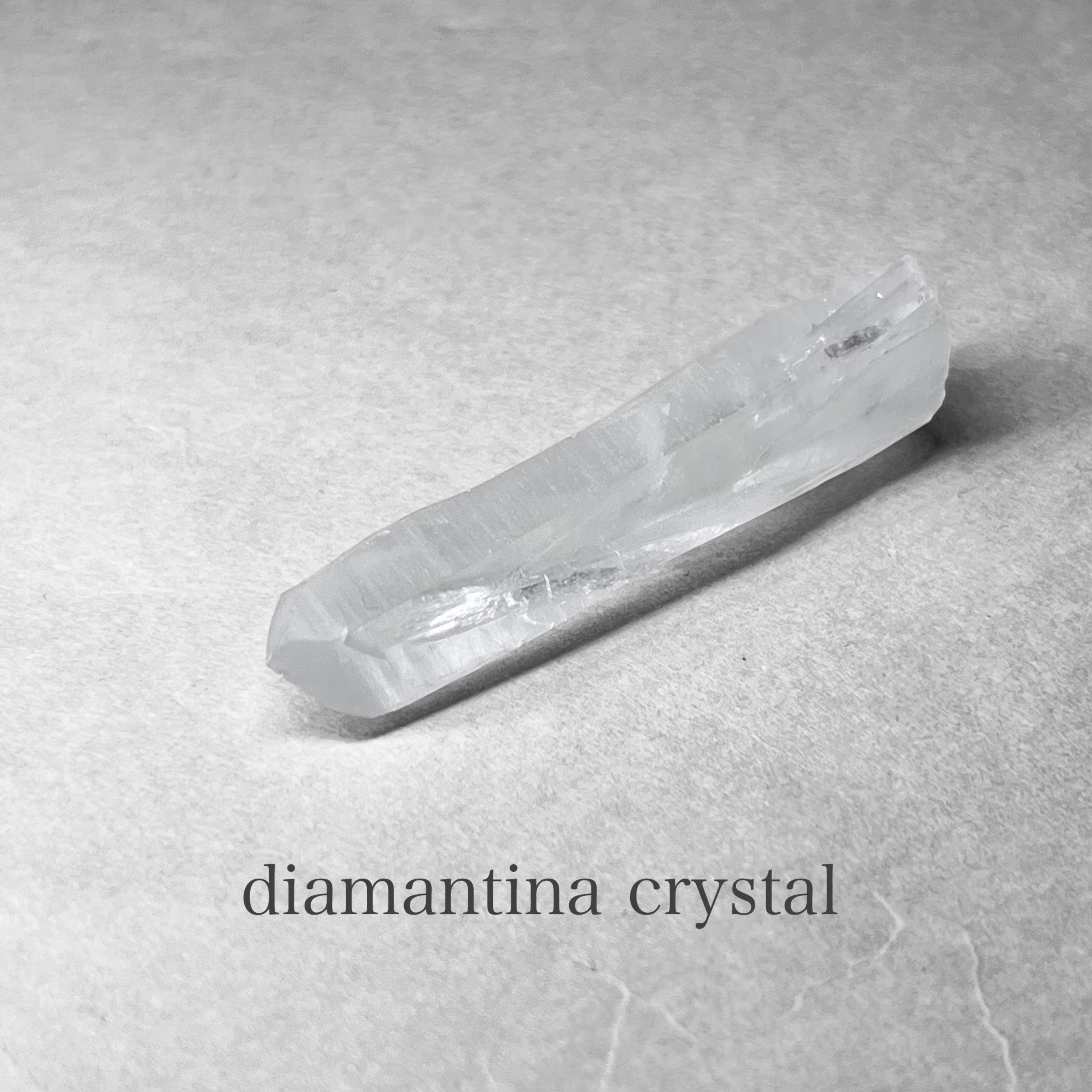 diamantina crystal：lemurian crystal / ディアマンティーナ産水晶15 