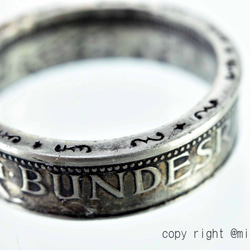本物のコインを加工したコインリング コインの指輪 COIN RING　11110-494ｙ2　 6枚目の画像