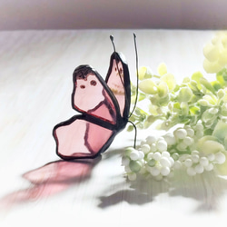 ステンドグラスの蝶々 ノスタルジックカラー 8枚目の画像