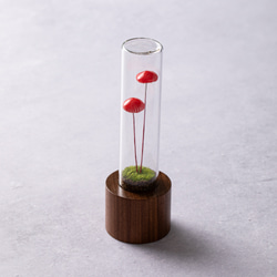 きのこの照明　ベニカサダケ（ツヤ2本） 5枚目の画像