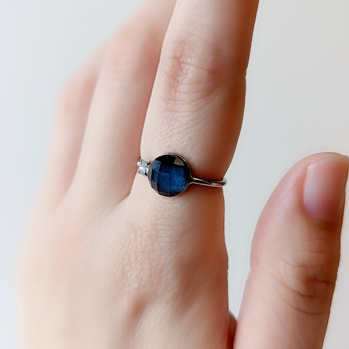 天然石　タイガーアイ　指輪　① タイガーアイリング 天然石 メンズ指輪 大きめ パワーストーンリング