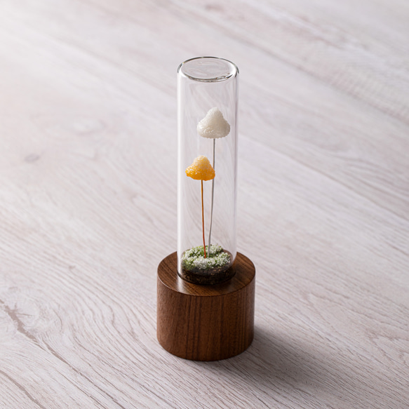 きのこの照明　ベルダケ（雪） 5枚目の画像