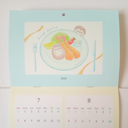 【SALE】2024年「洋食屋さん」カレンダー 5枚目の画像