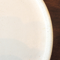 受注制作　lux［ルクス］の白いお皿　フラットプレート 5枚目の画像