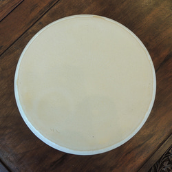 受注制作　lux［ルクス］の白いお皿　フラットプレート 6枚目の画像