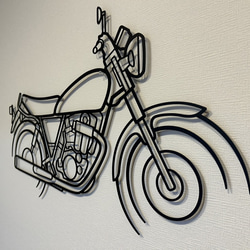 バイク　インテリアアート　SR400 1枚目の画像